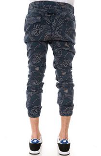 Zanerobe Pants Sureshot Floral Blue