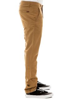 Volcom Pants Faceted in Bronze Tan