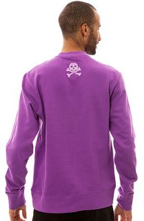 Ice Cream Sweatshirt Bar Logo Crewneck in Purple