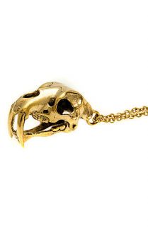 Monserat De Lucca Necklace The Walrus Skull in Brass