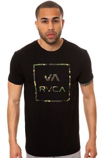 RVCA Shirt Vamo Tee in Black