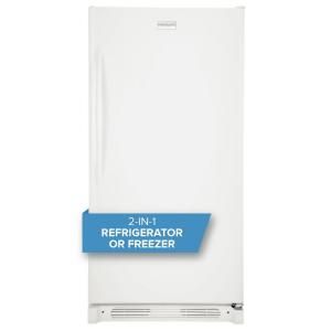 Frigidaire 17.0 cu. ft. Upright Freezer Convertible to Refrigerator in White FKCH17F7HW
