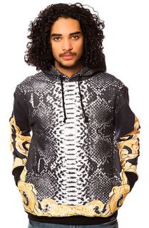 LATHC Hoody Ornate Snake Black