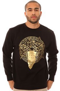 The Crooks and Castles Sweatshirt Primo in Black