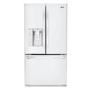 LG Electronics 29.2 cu. ft. French Door Refrigerator in Smooth White LFX29927SW
