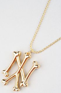 SSUR The NY Bones Necklace in Gold