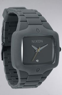 Nixon The Rubber Player Watch in Gray Black