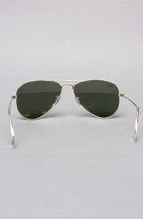 Ray Ban The Aviator Small Metal Sunglasses in Arista