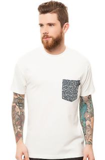 10 Deep Tee Tribes Pocket in White