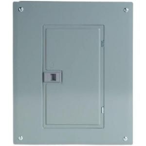 Square D by Schneider Electric Homeline 125 Amp 12 Space 24 Circuit Indoor Main Breaker Load Center with Cover and Factory Installed Ground Bar HOM1224M125TC