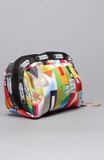 LeSportsac The Disney x LeSportsac Rectangular Cosmetic Bag With Charm in Magical Journey