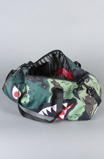 Sprayground  The Camo Shark Mini Duffle Bag in Multi