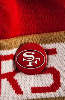 Mitchell & Ness Hat San Francisco 49ers Pom Beanie in Red