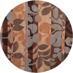 Artistic Weavers Fortuna Dark Taupe 8 ft. Round Area Rug DISCONTINUED Fortuna 8RD