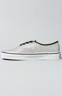 Vans Footwear The Authentic Sneaker in Silver Glitter