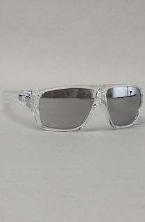OAKLEY The Dispatch Sunglasses in Polished Clear Chrome Iridium