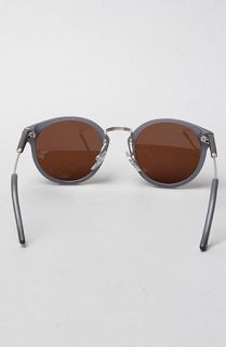 Super Sunglasses The Panama Sunglasses in Matte Deep Blue