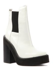 Jeffrey Campbell Boot Franz in White