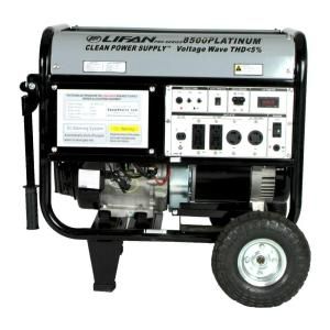 LIFAN Platinum Series 8,500 Watt 15 HP 420cc Electric Start Generator LF8500iEPlatinum