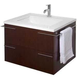 Vigo 31 in. Vanity Cabinet with Top in African Walnut Stained VG09003106K1