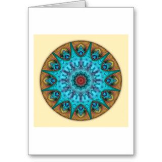 Mandalas the Heart of Surrender, No. 6 Greeting Cards