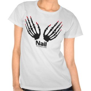Nail technician t shirt
