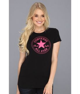 Converse Chuck Patch Tee Womens T Shirt (Black)