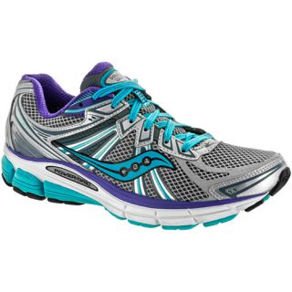 Saucony Omni 13 Saucony Womens Running Shoes Silver/Blue/Purple