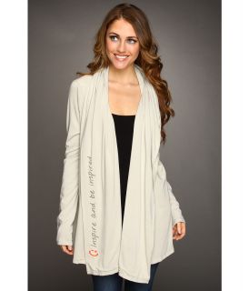 Delivering Happiness Ninja Cardigan Womens Sweater (White)