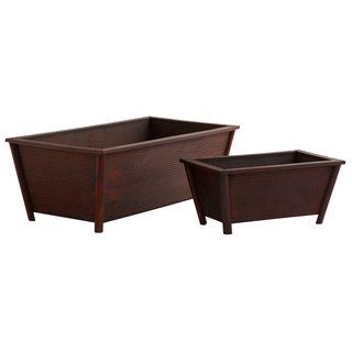 Rectangle Planters (set Of 2)