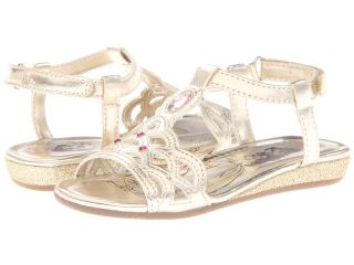 Stride Rite Disney Belle Sandal Girls Shoes (Gold)