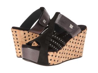 Helle Comfort Osane Womens Slide Shoes (Black)