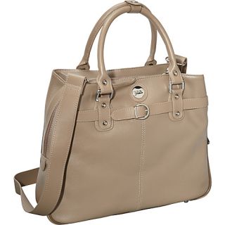 E GO Leather Career Bag Starfish   Taupe   Jill e Designs Ladies