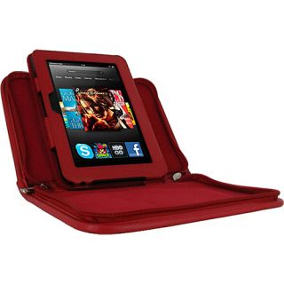 Executive Leather Case for Kindle Fire HD 7 (Fits 2012 Model Only) Red  