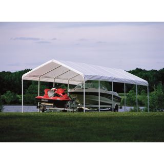 ShelterLogic Super Max 12Ft.W Commercial Canopy   30ft.L x 12ft.W x 9ft. 6 Inch