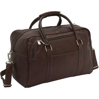 Mini Carry On Chocolate   Piel Small Rolling Luggage