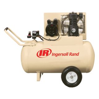 Ingersoll Rand Electric Portable Air Compressor   2 HP, 115 Volt, 30 Gallon,