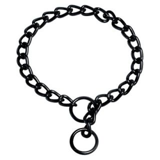 Platinum Pets Coated Chain Training Collar   Black (26 x 4mm)