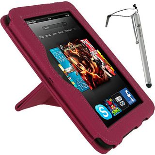 Origami Dual View Vegan Leather Case w/ Stylus for Kindle Fire HD 7 (Fit
