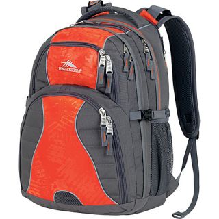 Swerve Laptop Backpack Charcoal, Red Line Treads   High Sierra Lapto