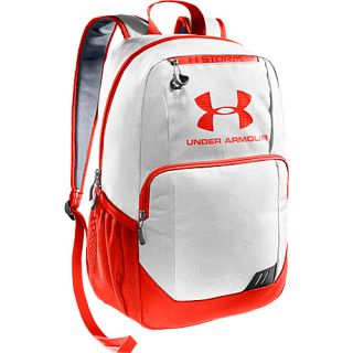 Ozzie Backpack White/Fuego/Steel   Under Armour Laptop Backpacks