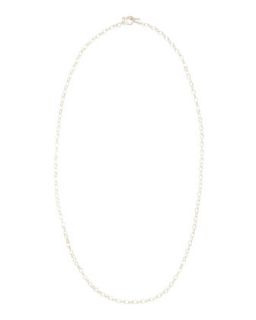 Silver Rolo Chain Necklace, 36L