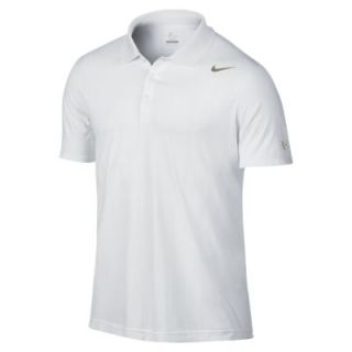 Nike Premier RF Mens Tennis Polo   White