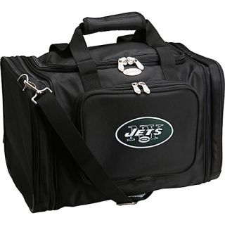 NFL New York Jets 22 Travel Duffel Black   Denco Sports