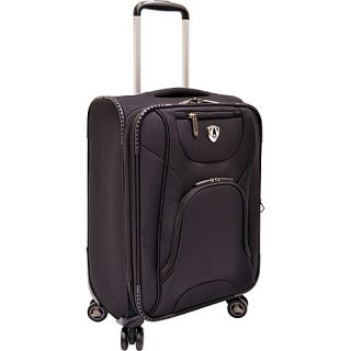 Cornwall 22 Spinner Luggage Black   Travelers Choice Small R