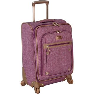 Taylor 20 Exp. Spinner Pink   Nicole Miller NY Luggage