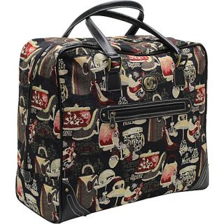 Hats Off 18 Jumbo Tote Tapestry   Oleg Cassini Luggage Totes and S