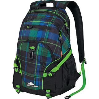 Loop Backpack Logger Plaid/Black/Kelly   High Sierra School & Day Hi