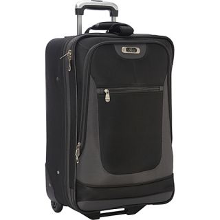Epic 21 Inch 2 wheel Expandable Carry on Black   Skyway Small Rolling Lug