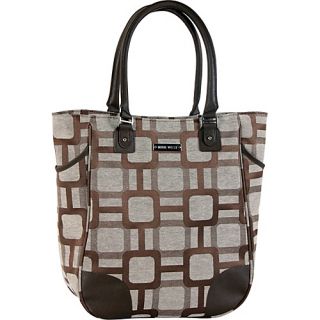 Super Sign 16 inch Shopper Tote Brown/Tan   Nine West Luggage